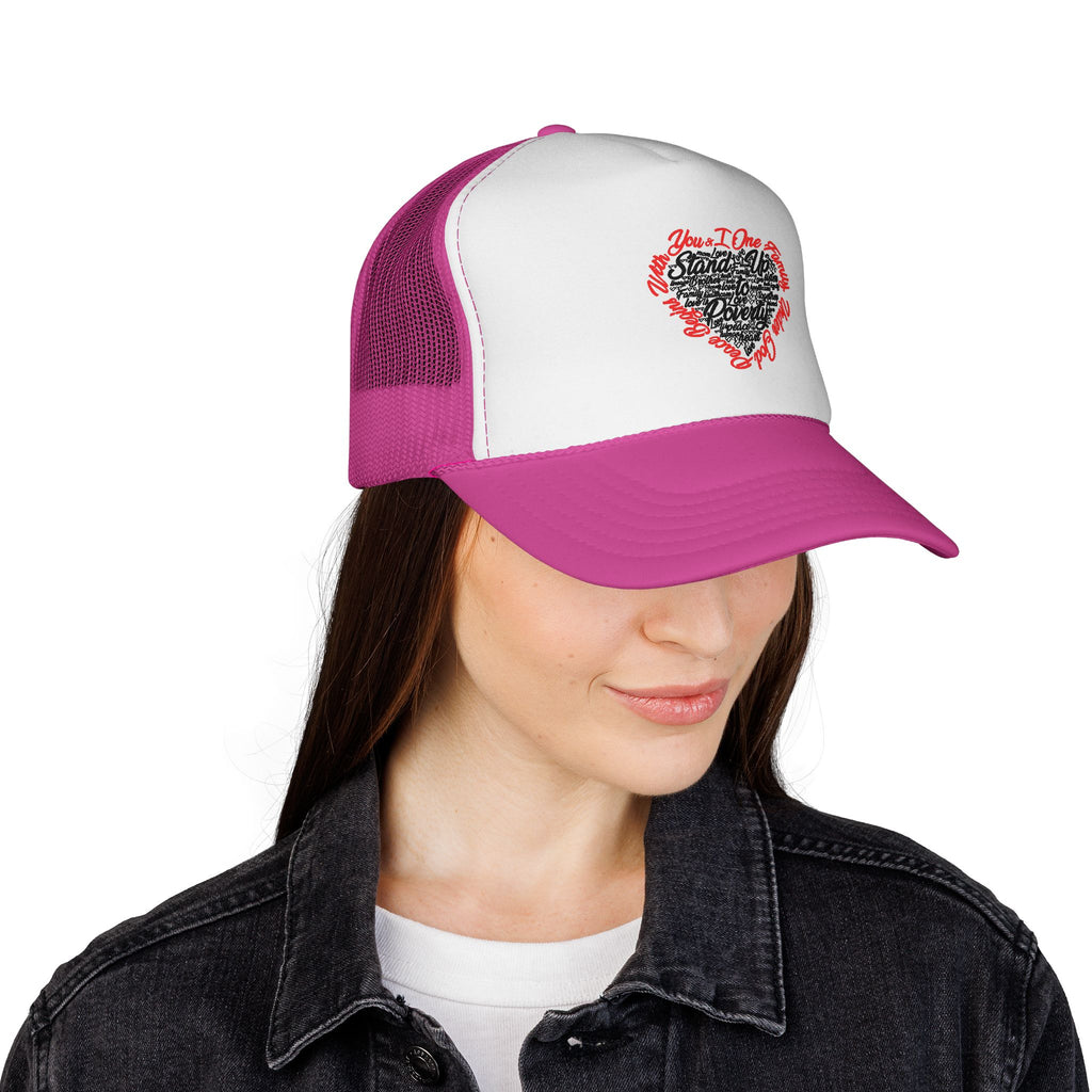 Stand Up To Poverty Trucker Hat