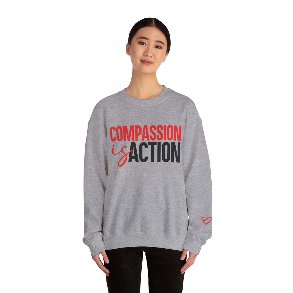 Compassion Is Action Crewneck