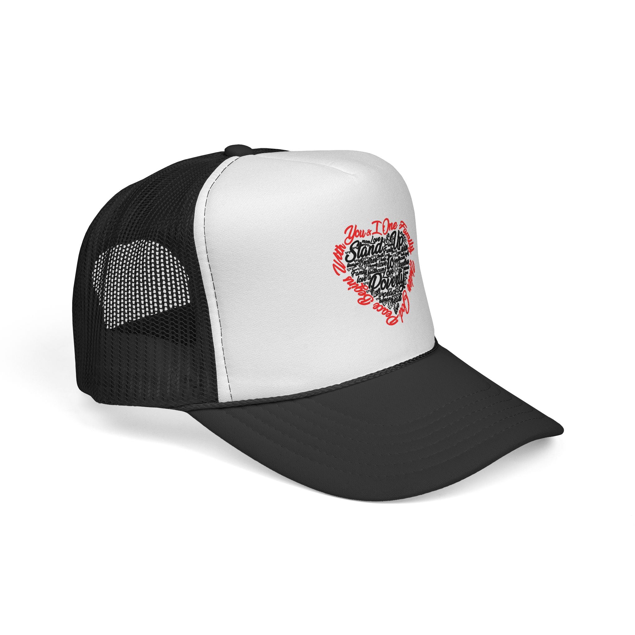 Stand Up To Poverty Trucker Hat