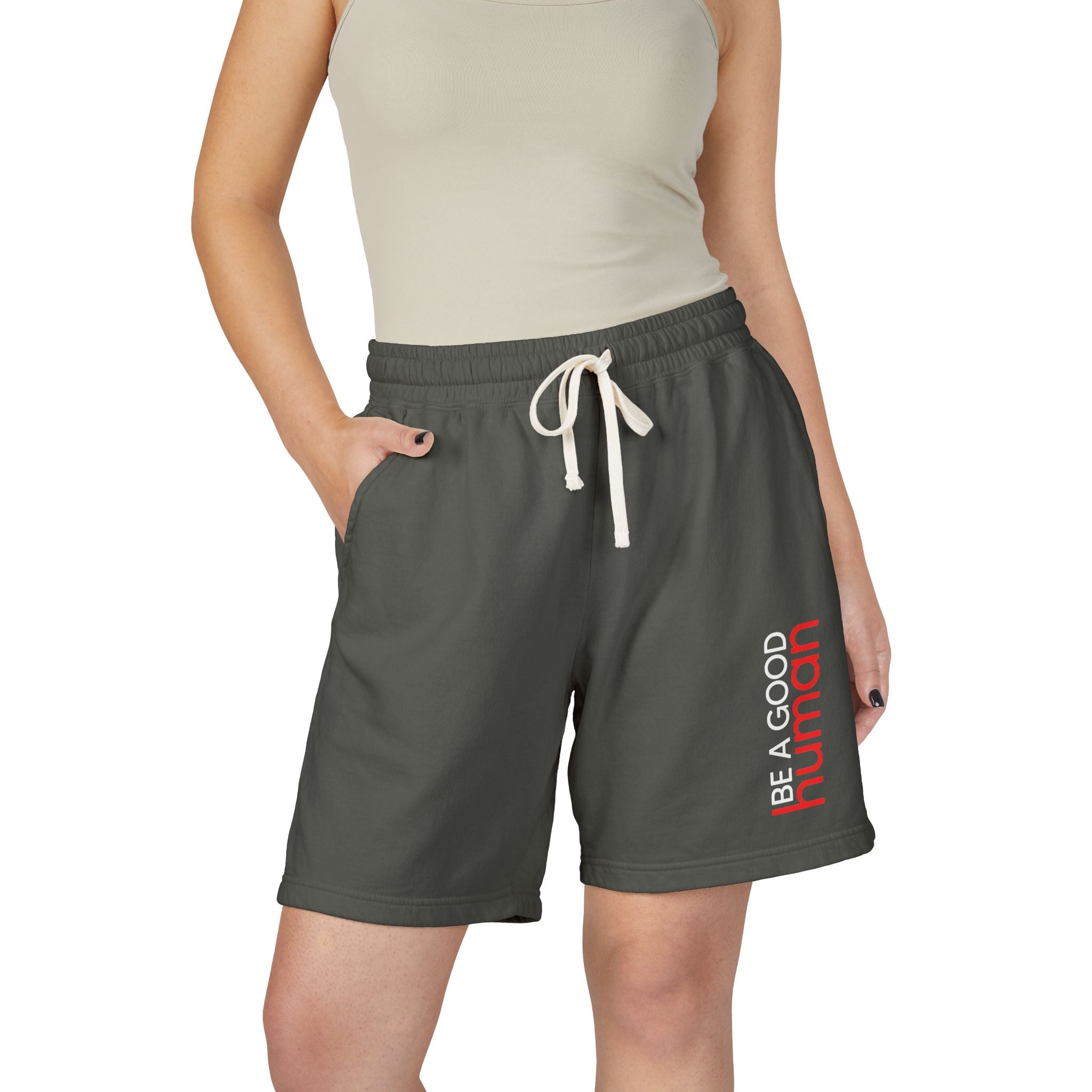 Be A Good Human Sweat Shorts