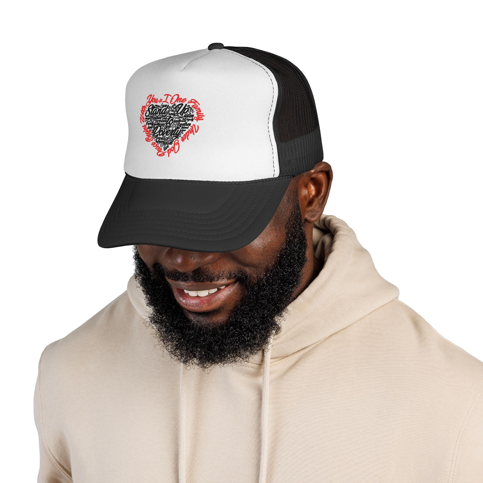 Stand Up To Poverty Trucker Hat