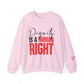 Dignity Is a Human Right Crewneck