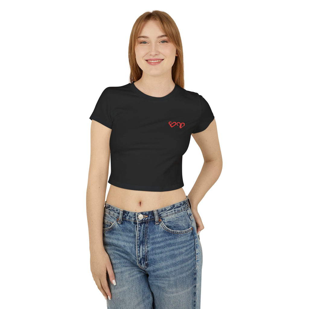 Stand Up To Poverty Cropped Top