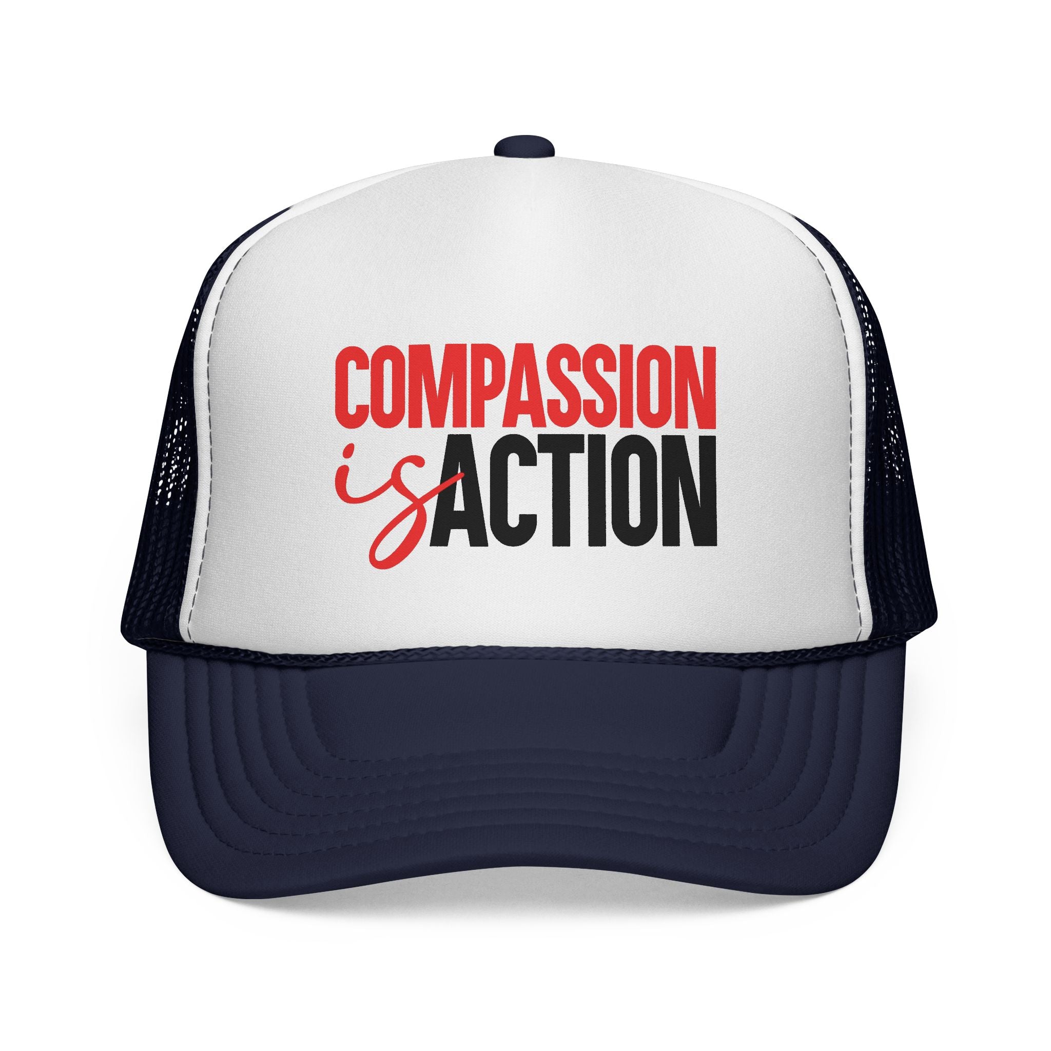 Compassion is Action Trucker Hat