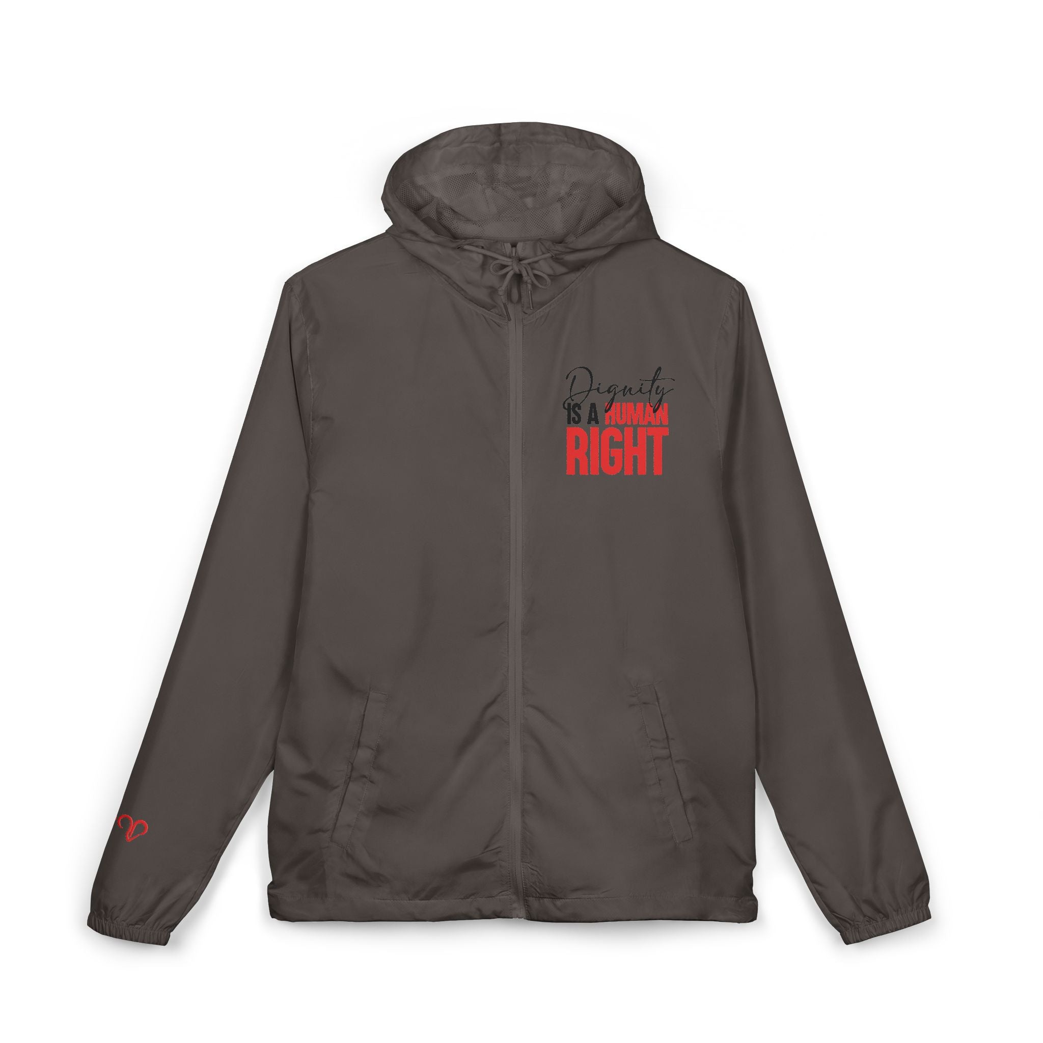 Dignity Is A Human Right Windbreaker