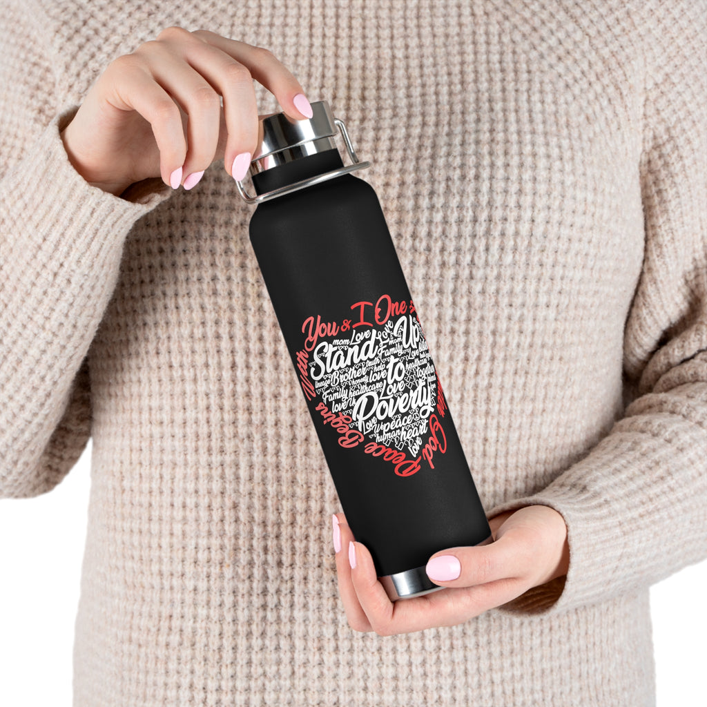 Stand Up to Poverty Stainless Insulated Tumbler