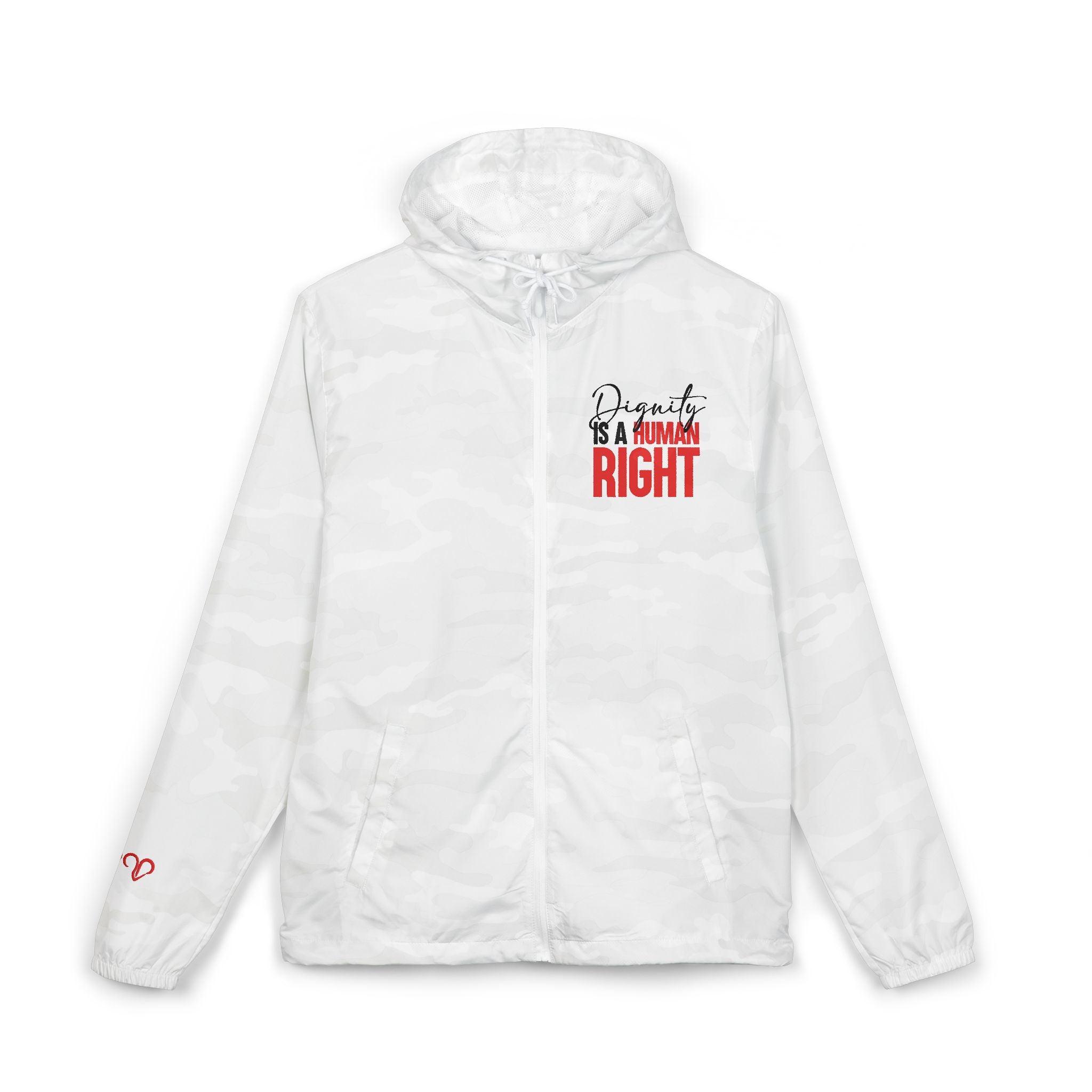 Dignity Is A Human Right Windbreaker
