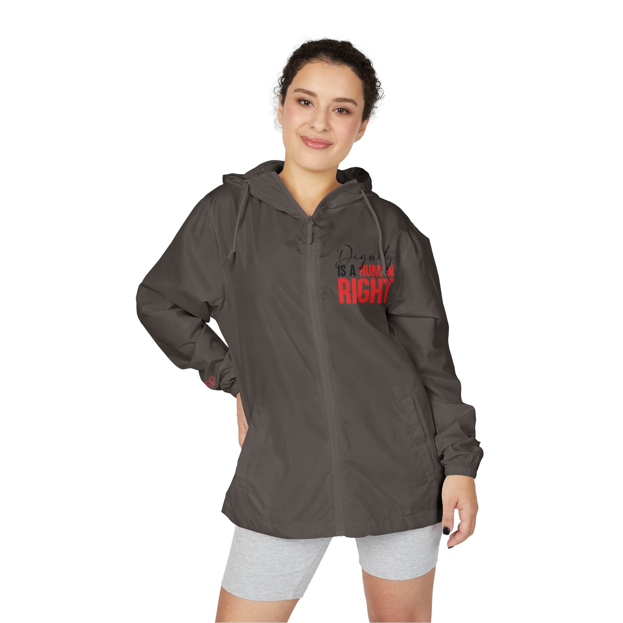 Dignity Is A Human Right Windbreaker