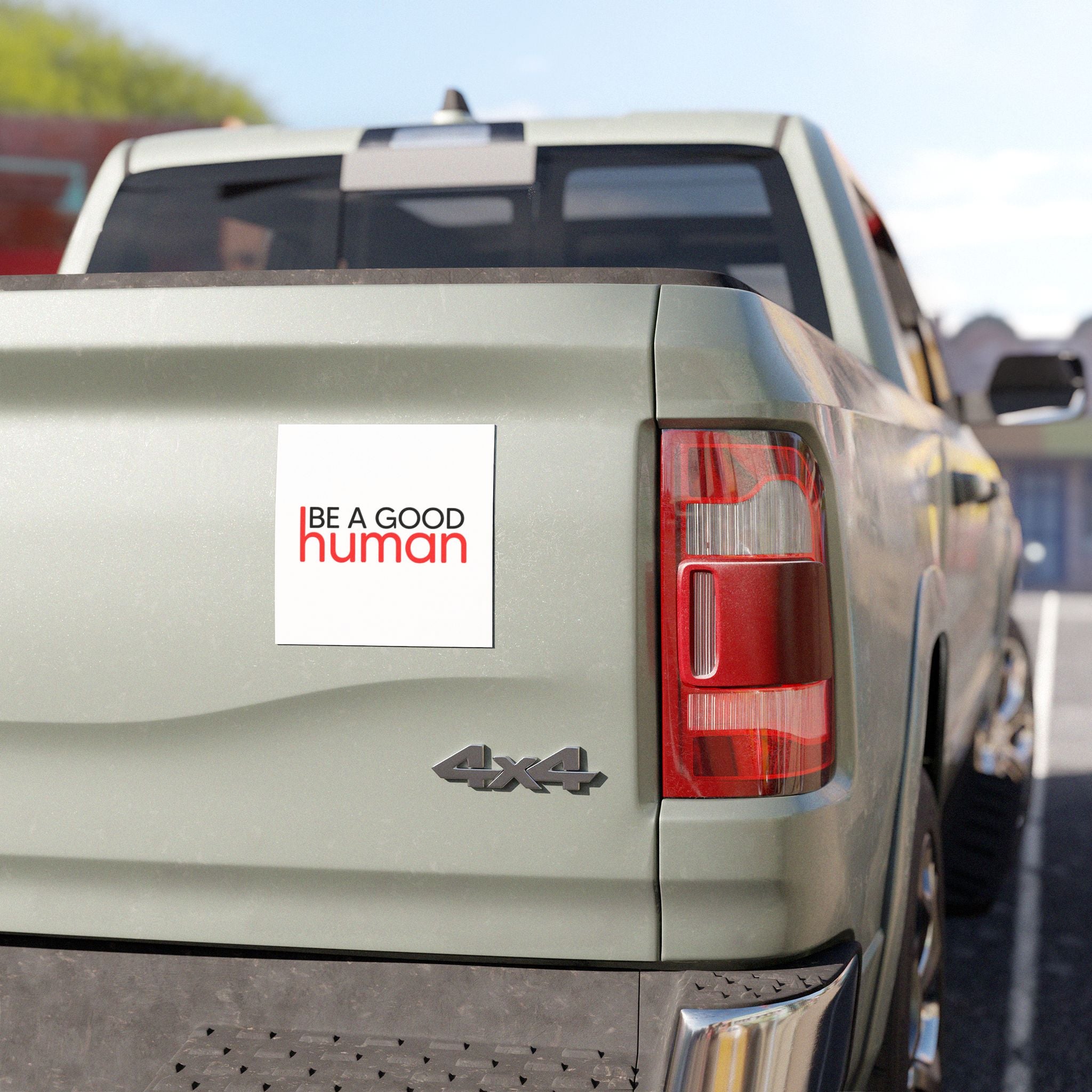 Be A Good Human Car Magnet