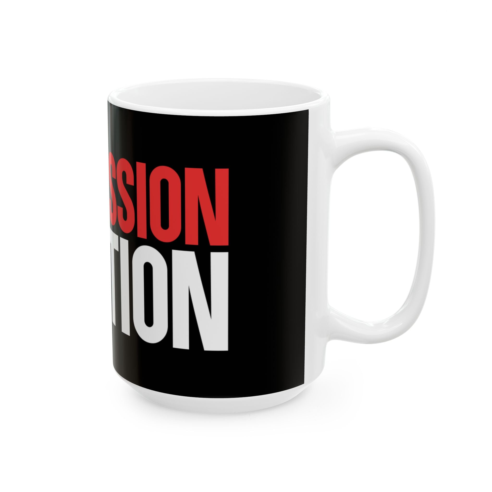 Compassion Is Action Mug - Black