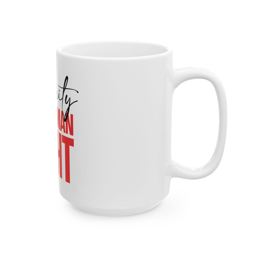 Dignity Is A Human Right Mug — White