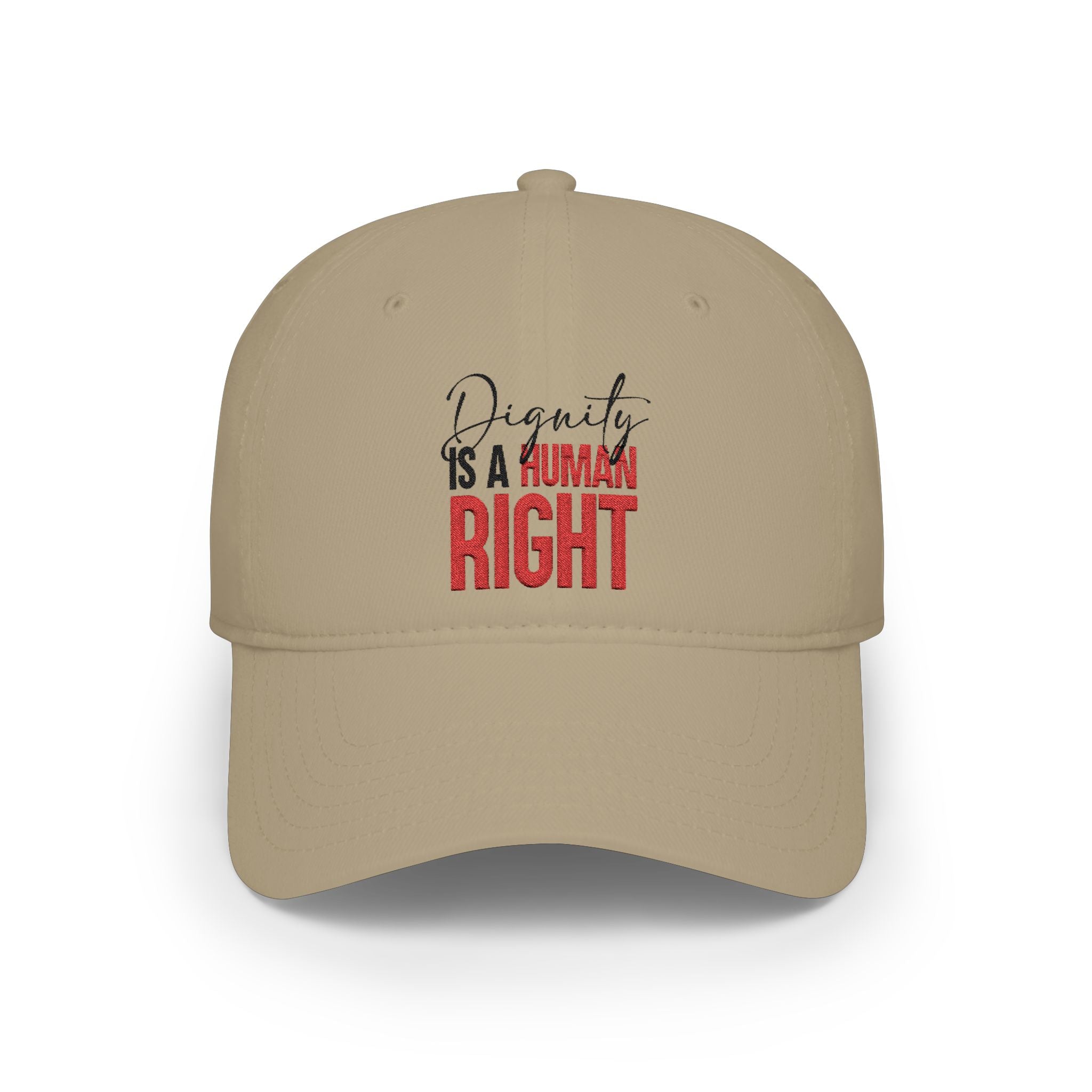 Dignity Is a Human Right Baseball Cap — Light