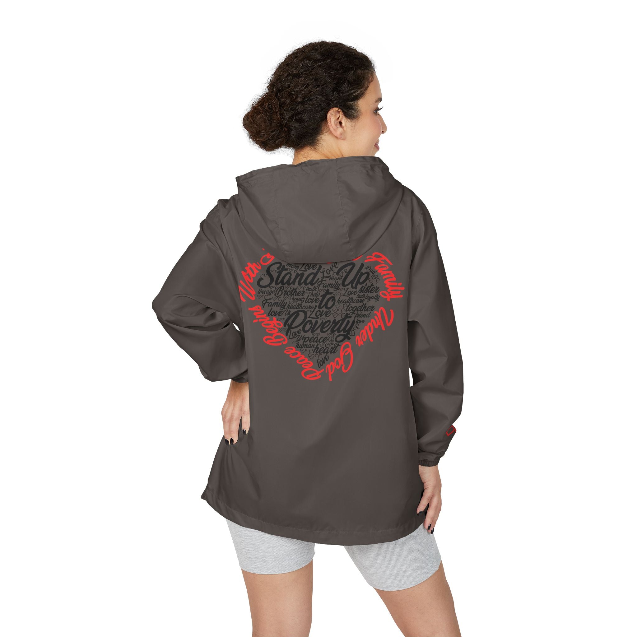 Dignity Is A Human Right Windbreaker