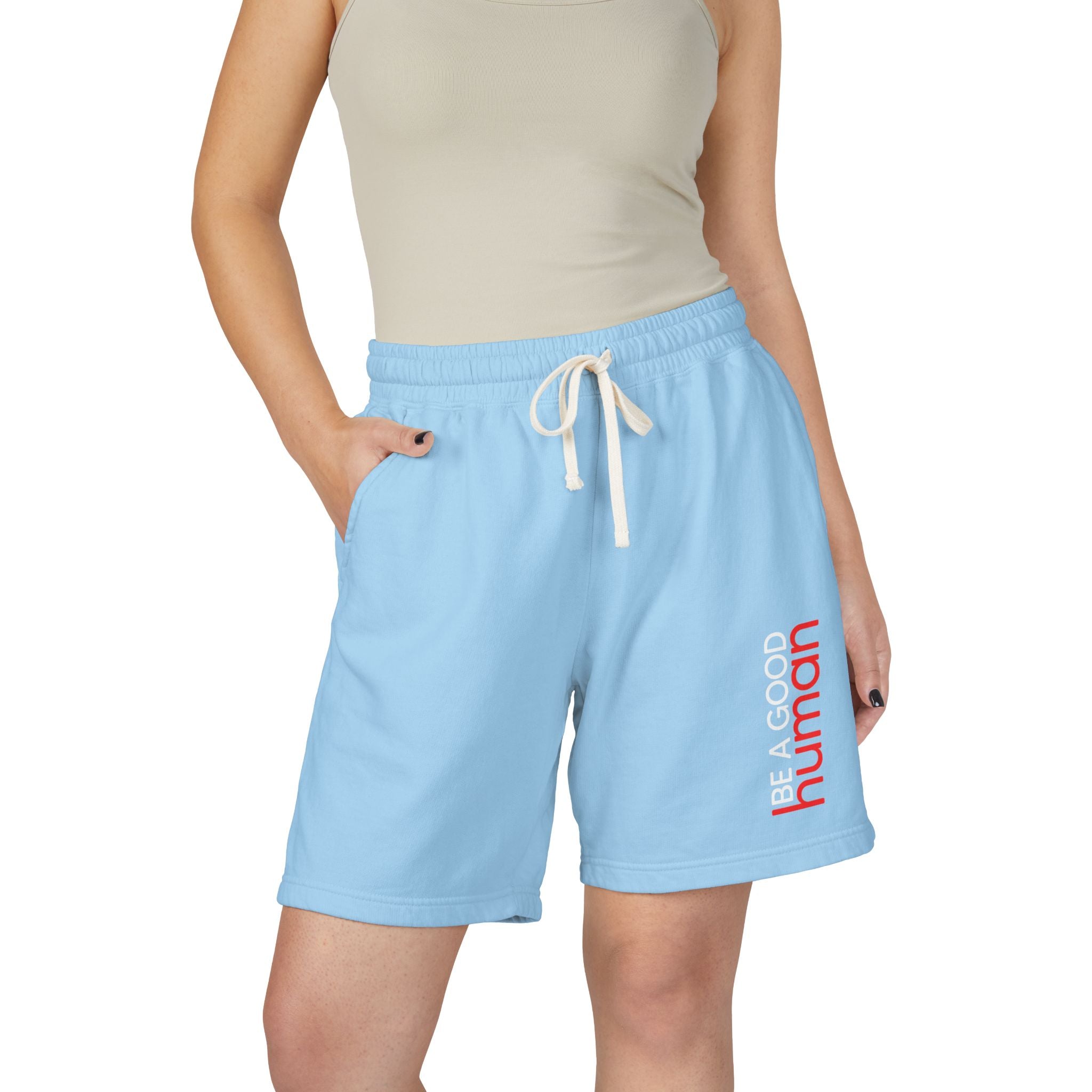 Be A Good Human Sweat Shorts