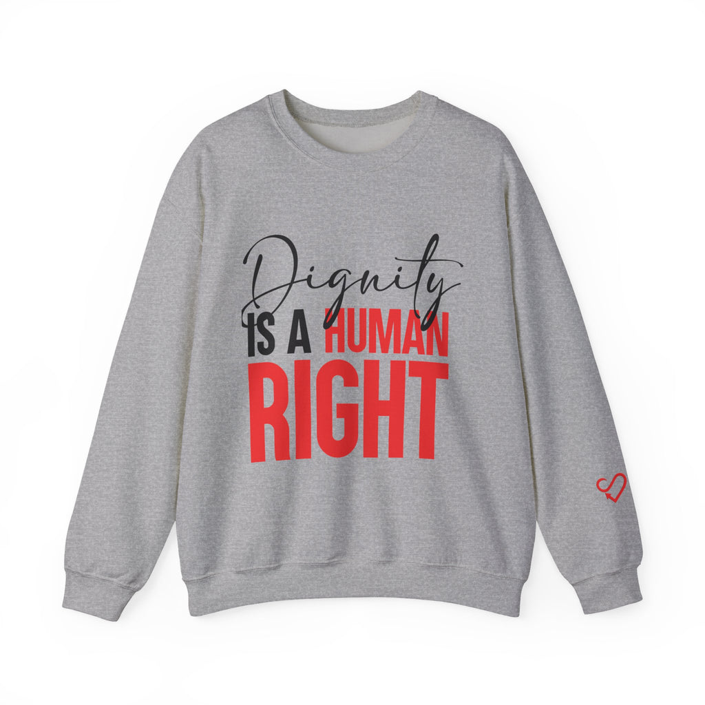 Dignity Is a Human Right Crewneck