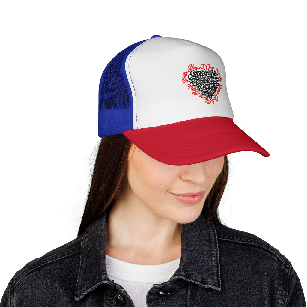 Stand Up To Poverty Trucker Hat