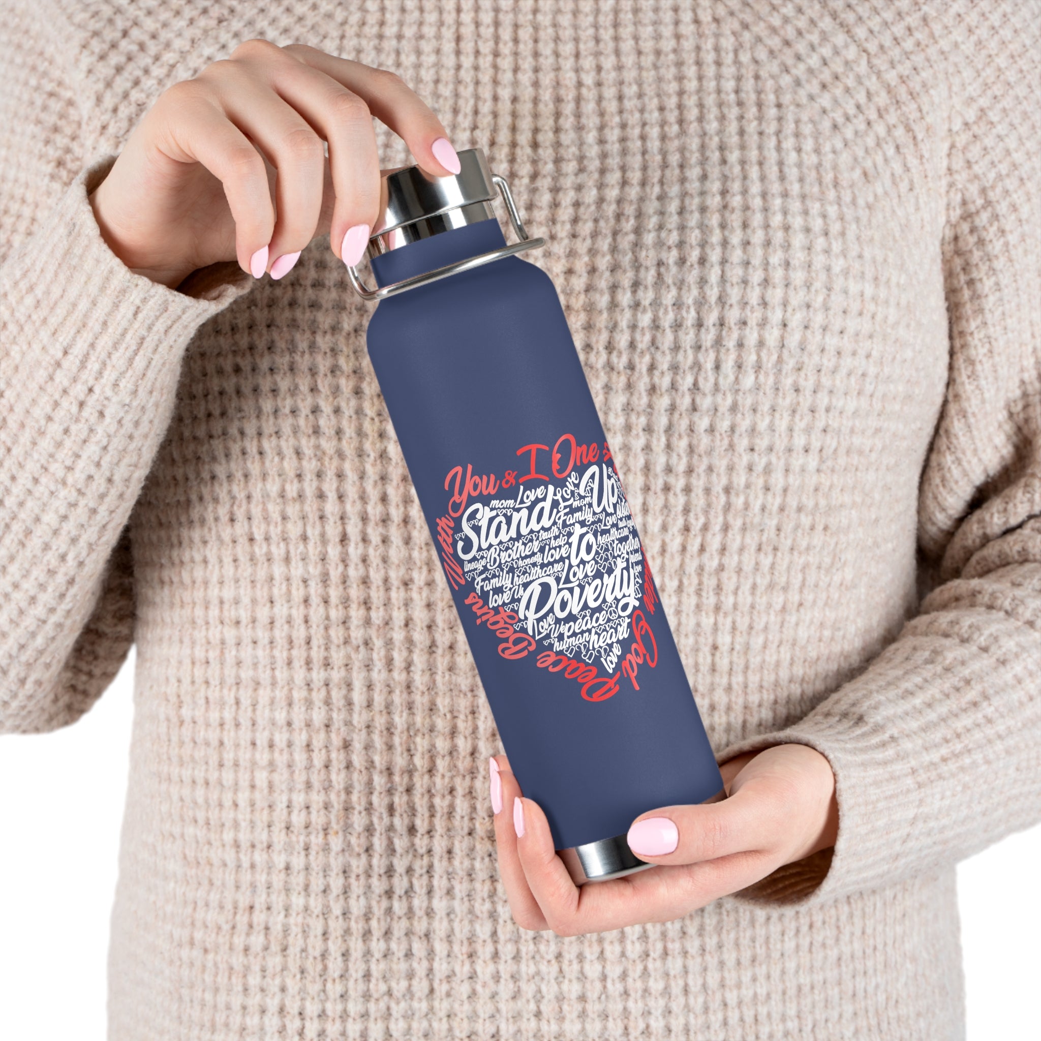 Stand Up to Poverty Stainless Insulated Tumbler