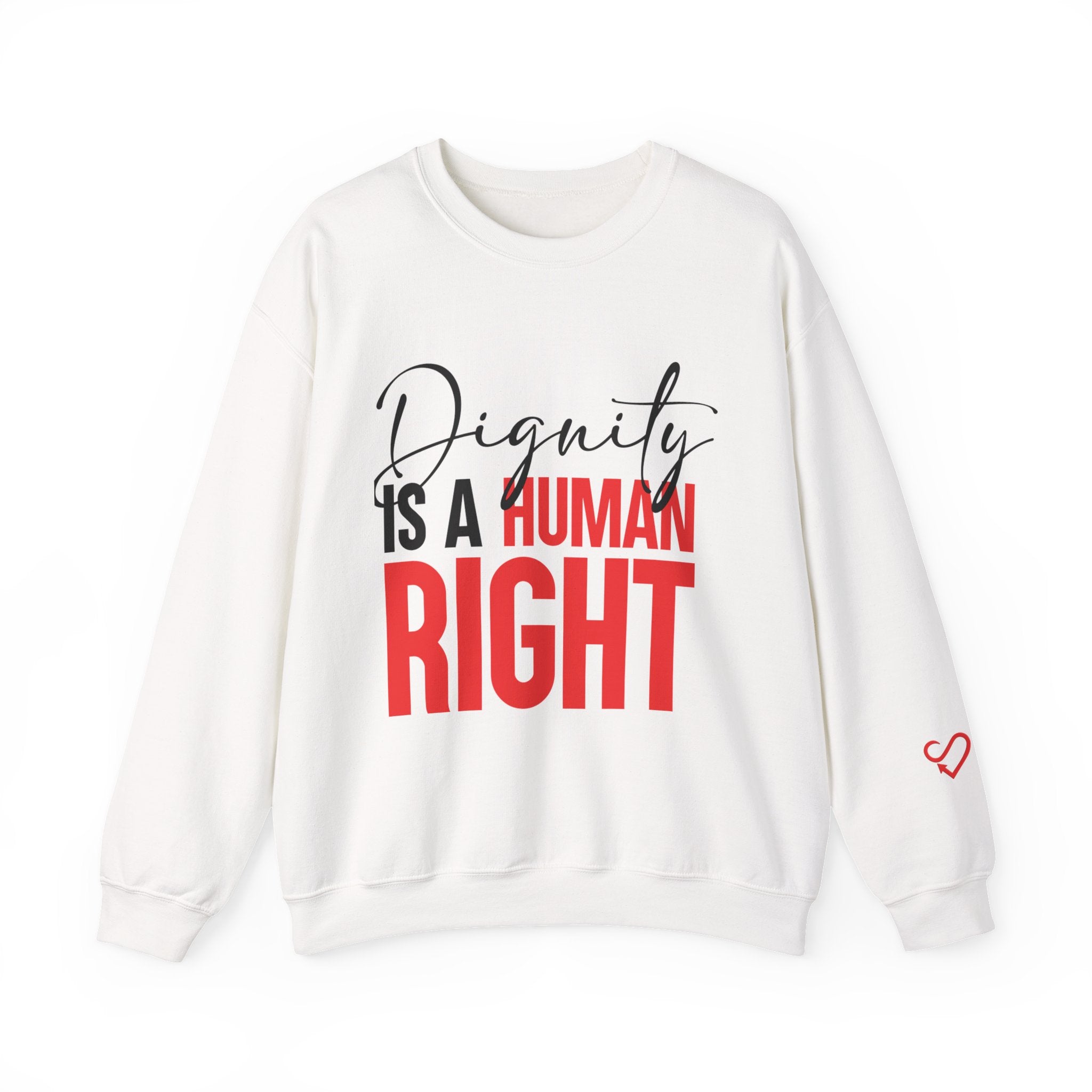 Dignity Is a Human Right Crewneck