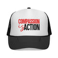 Compassion is Action Trucker Hat