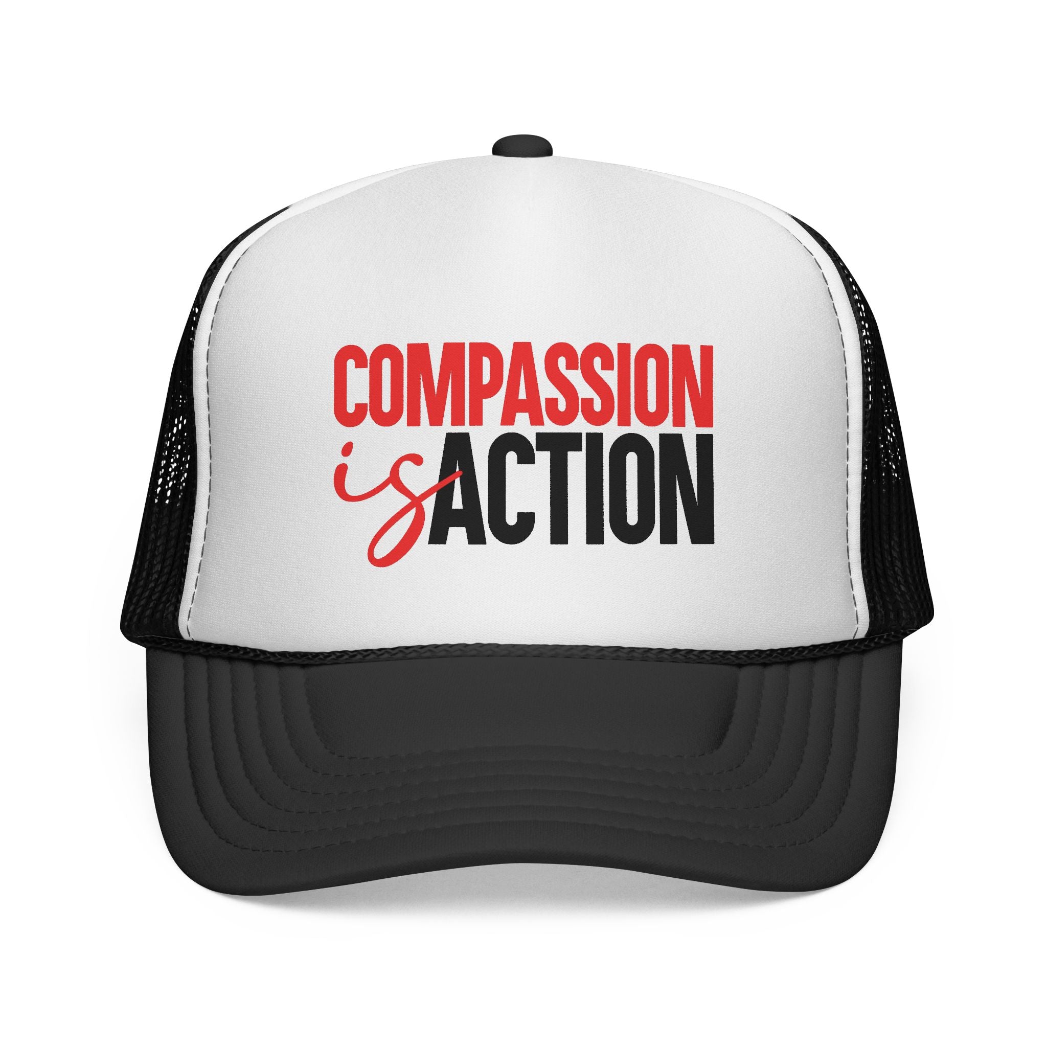 Compassion is Action Trucker Hat
