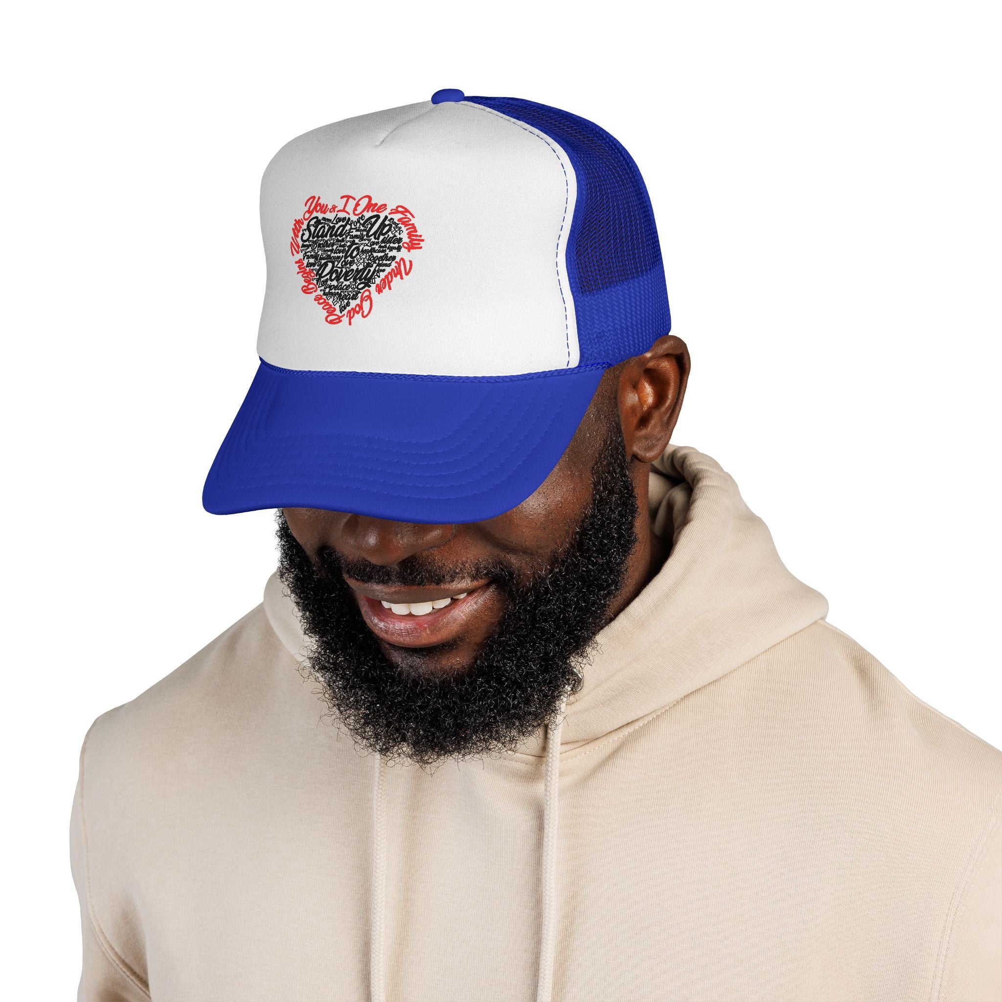 Stand Up To Poverty Trucker Hat