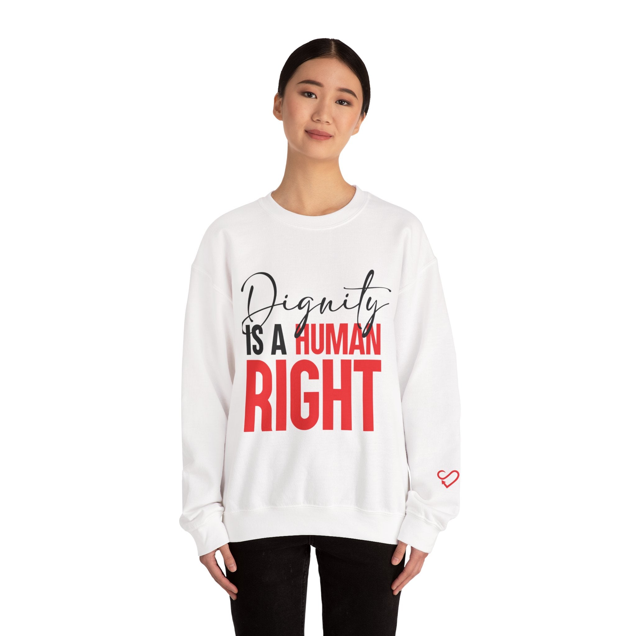 Dignity Is a Human Right Crewneck