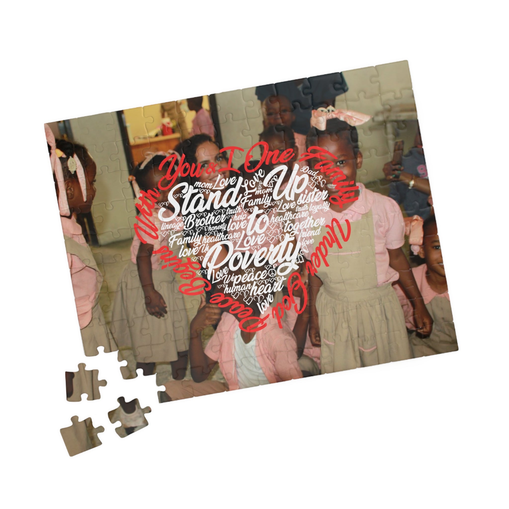 Stand Up To Poverty Puzzle