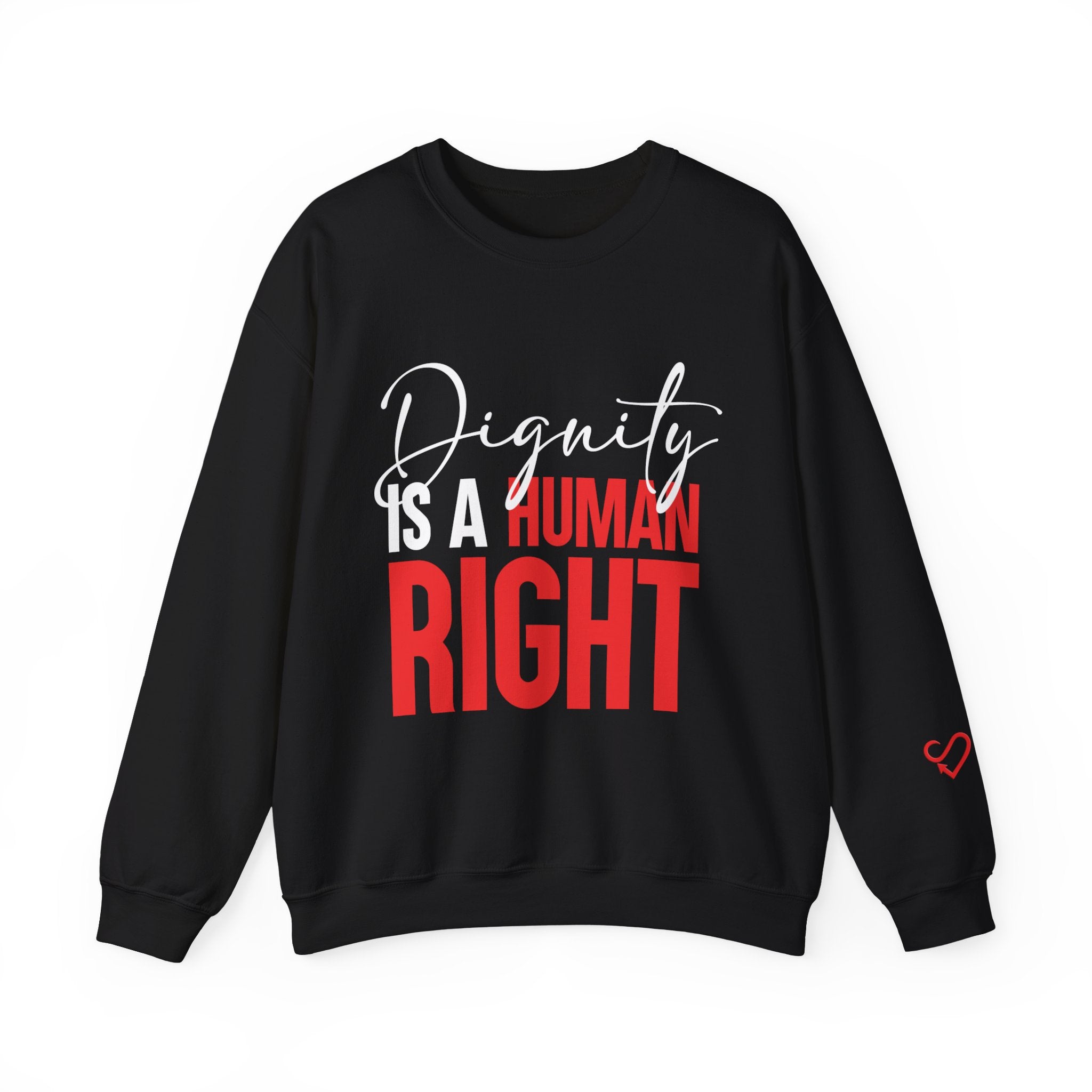 Dignity Is a Human Right Crewneck