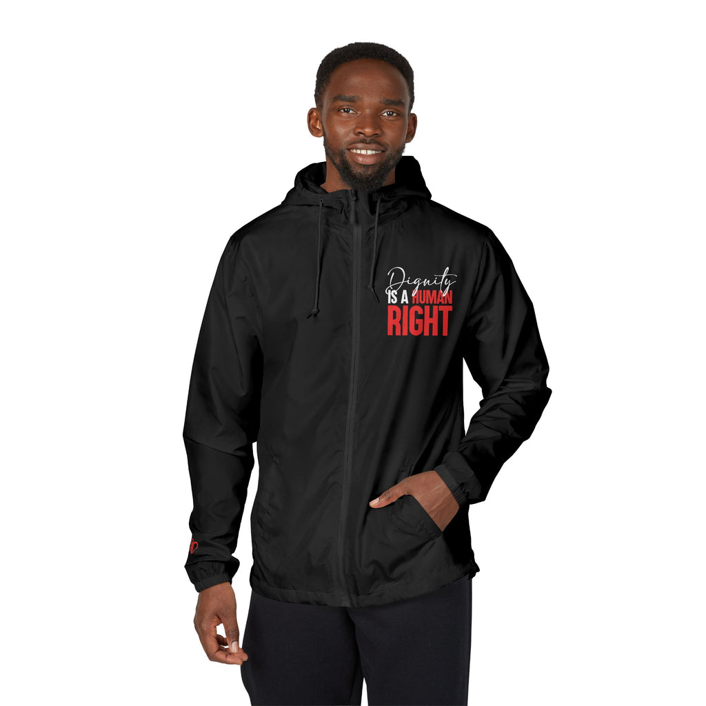Dignity Is A Human Right Windbreaker