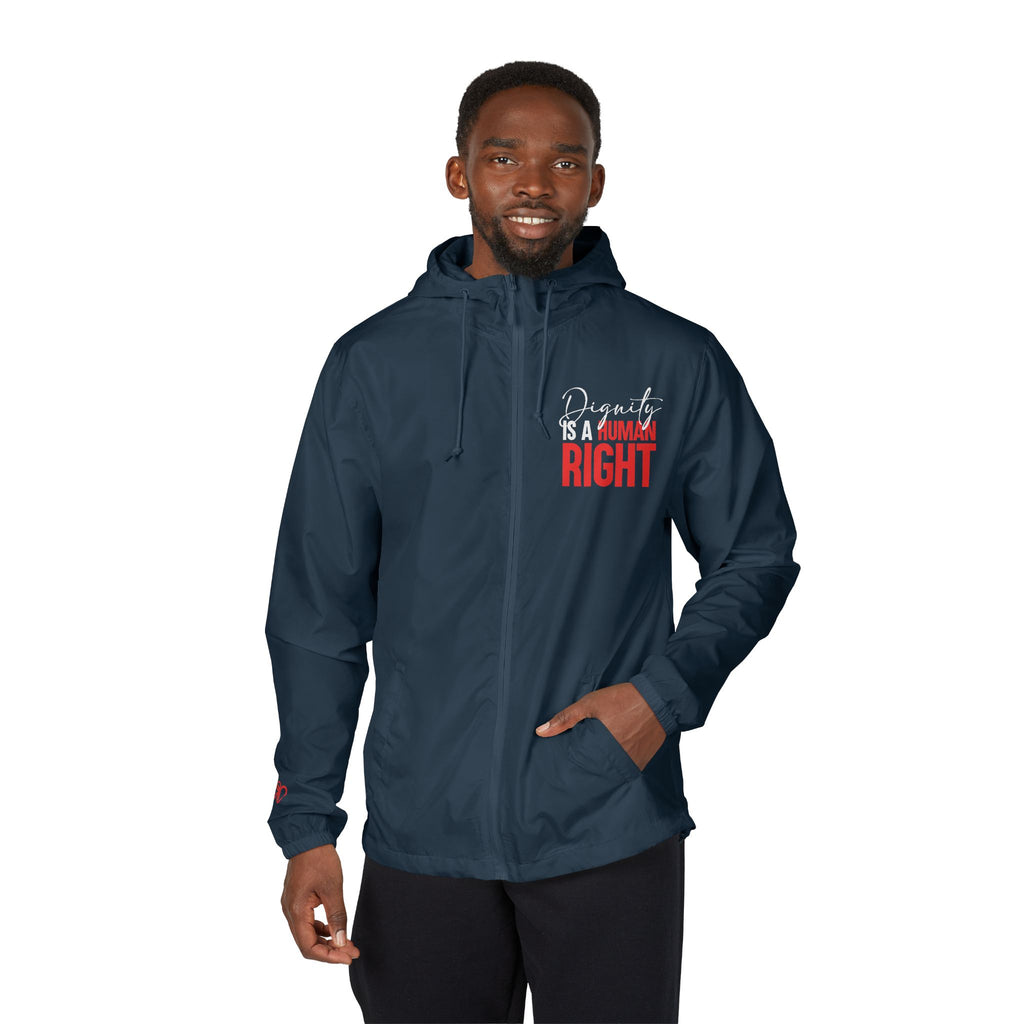 Dignity Is A Human Right Windbreaker