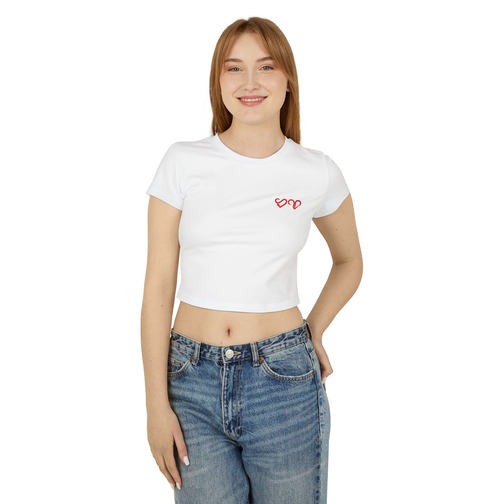 Stand Up To Poverty Cropped Top