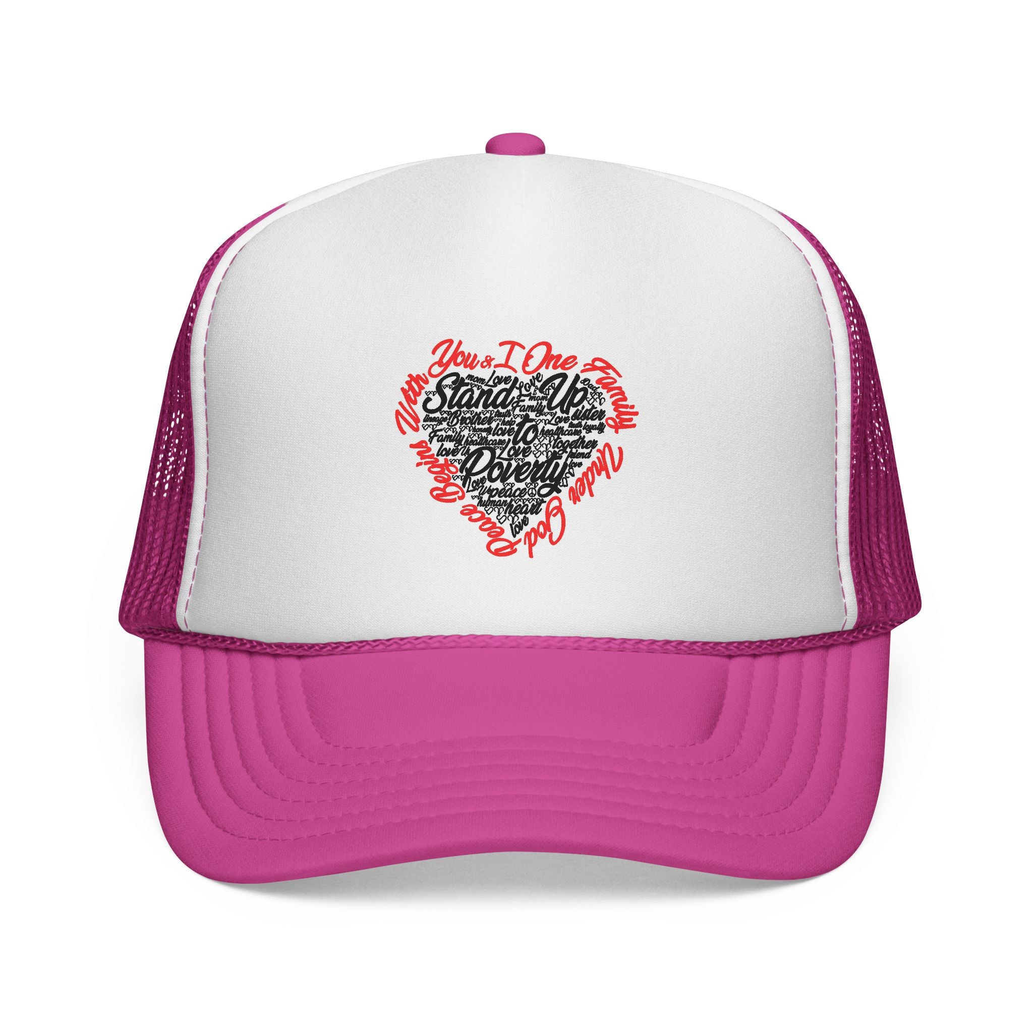 Stand Up To Poverty Trucker Hat