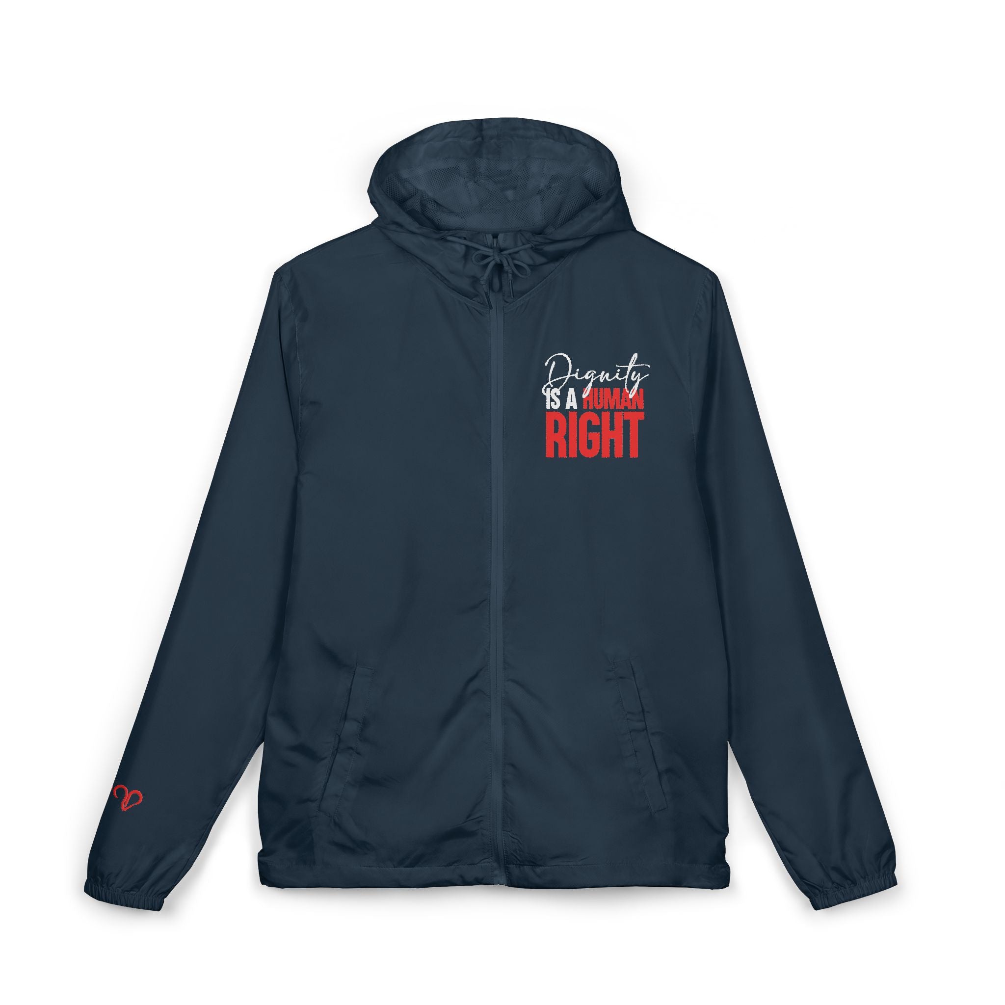 Dignity Is A Human Right Windbreaker