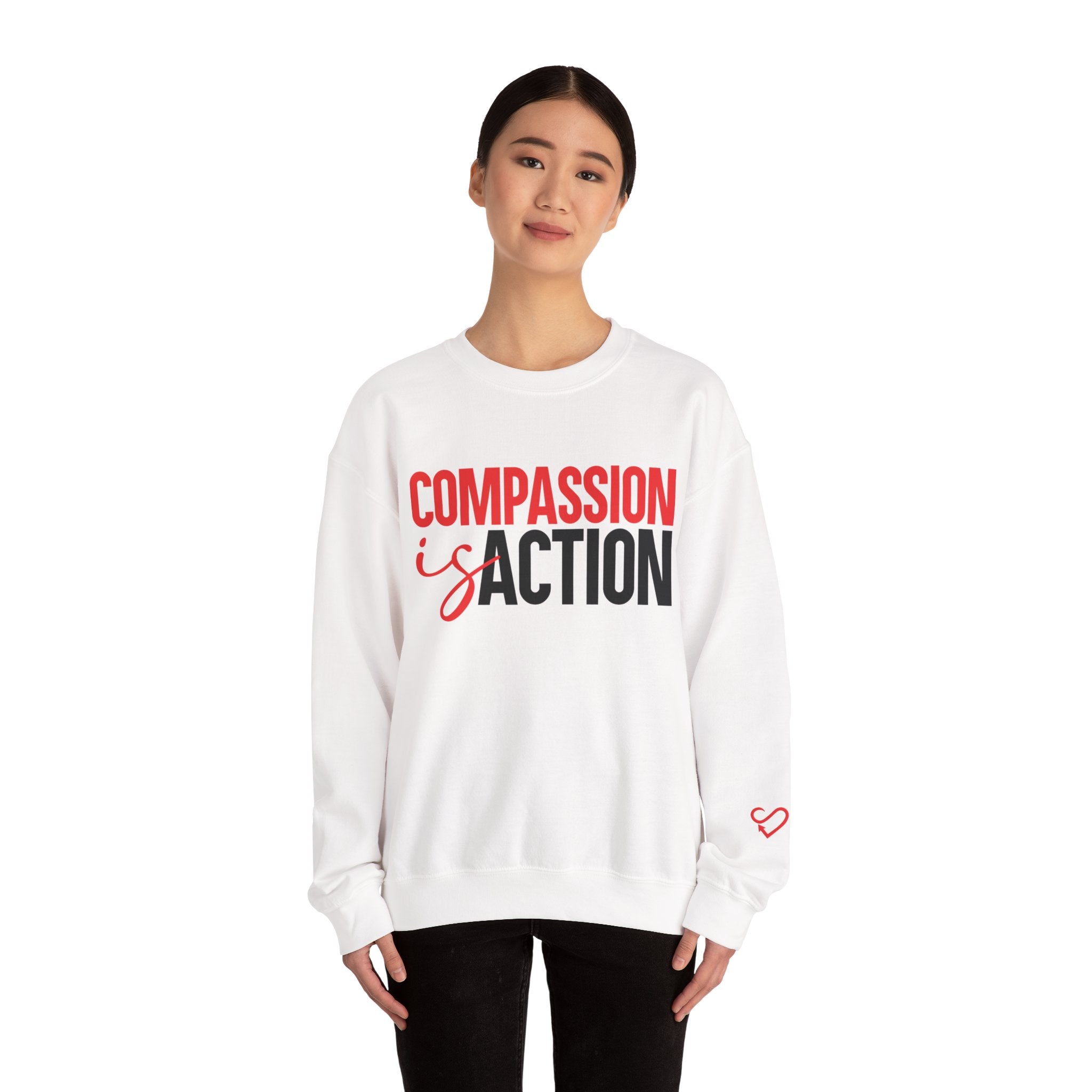 Compassion Is Action Crewneck