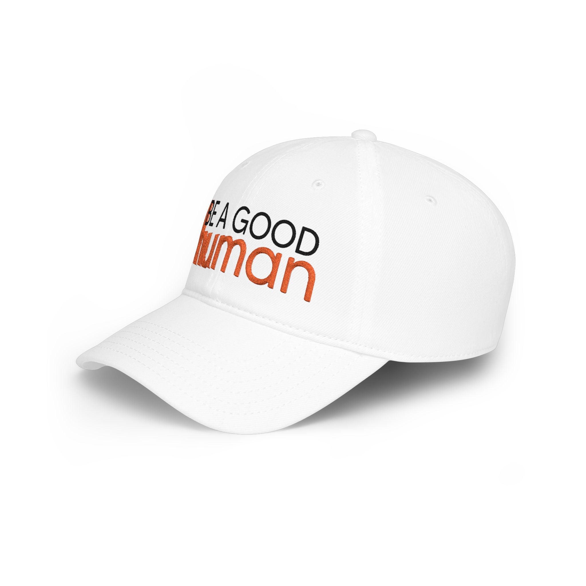 Be A Good Human Embroidered Cap - Light
