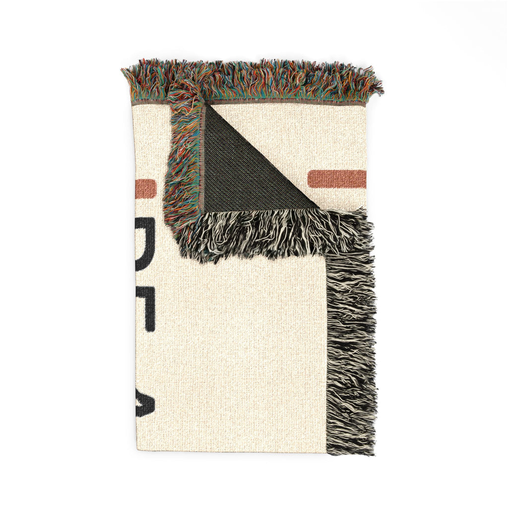 Be a Good Human Woven Blanket