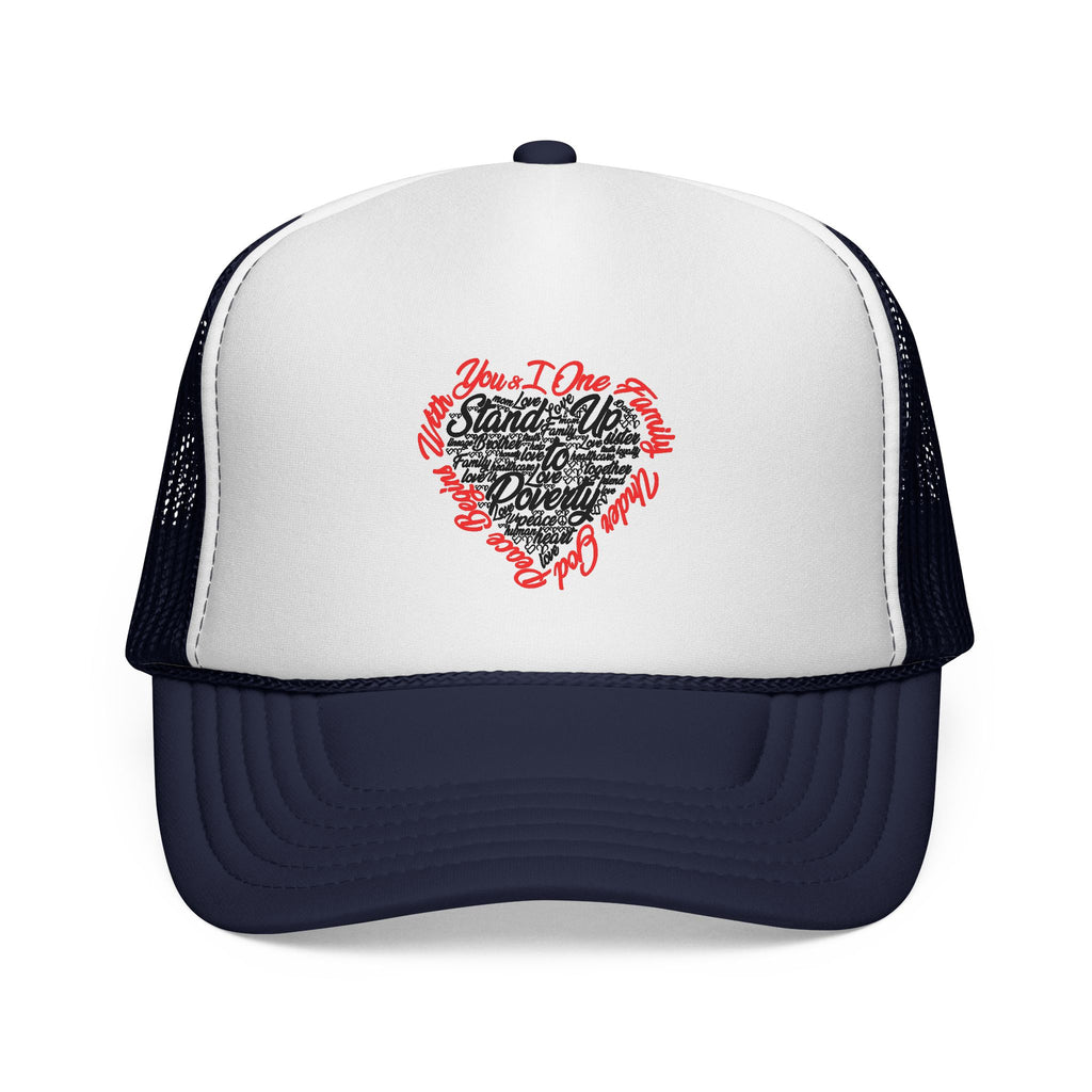 Stand Up To Poverty Trucker Hat
