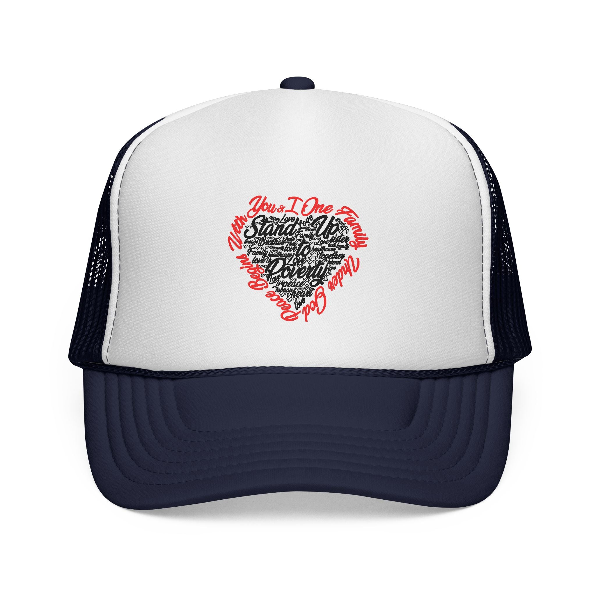 Stand Up To Poverty Trucker Hat